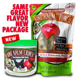 King Kalm Crunch Cbd Treats- Apple Cinnamon