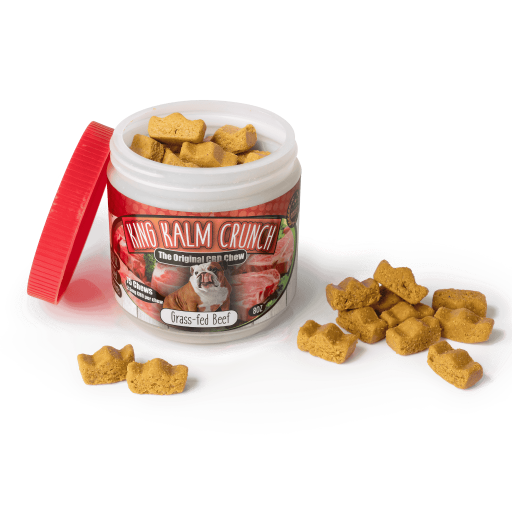 Calming Dog Treats — Grass Fed Beef CBD Chews | King Kanine – King