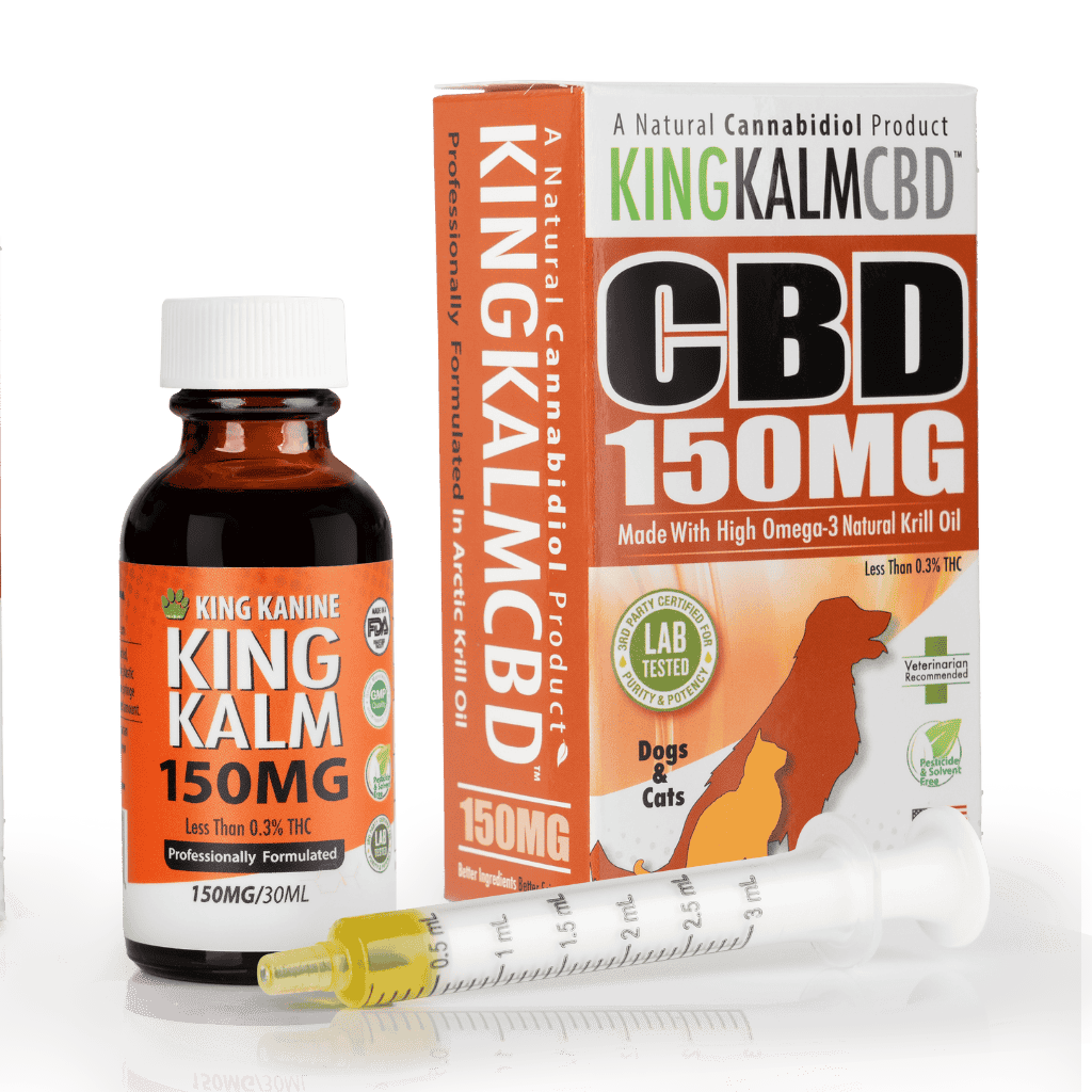 CBD Oil for Dogs 150mg — Medium Breed Formula | King Kanine – King
