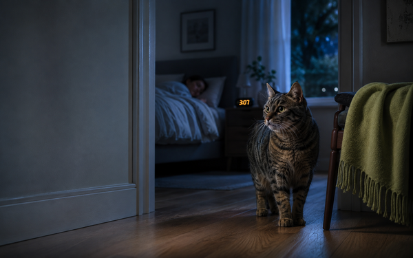 Cat Anxiety at Night: Why It Happens & How to Help