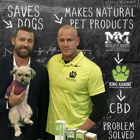 KING KANINE and Zach Skow from Marley's Mutts Partner up with the mission help Save Dogs
