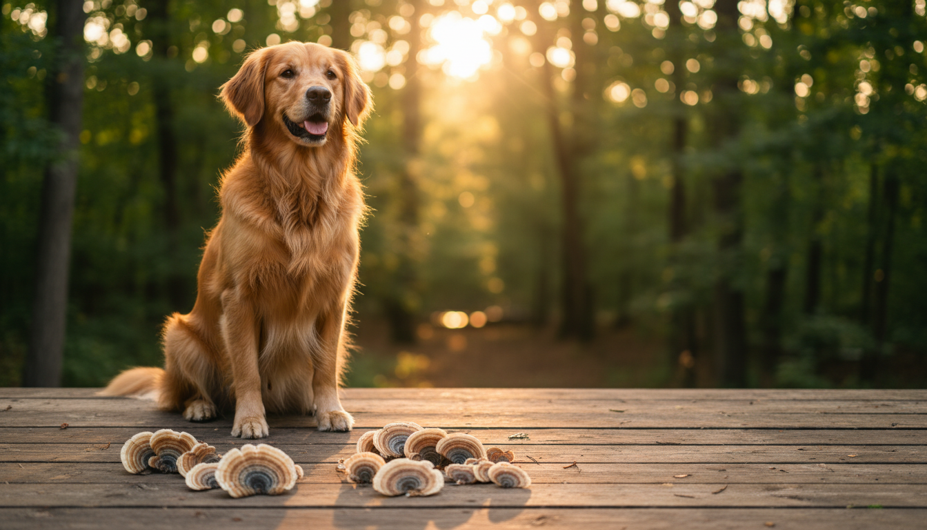 Turkey Tail Mushroom for Dogs: What the Research Actually Shows