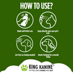 KING KLEAN In Between Bath (Pet Odor Eliminator) Spray