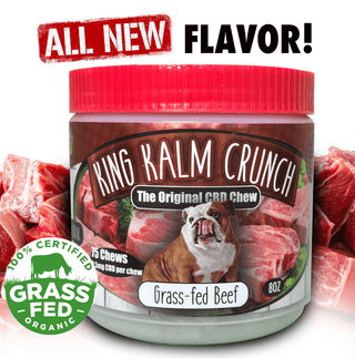 King Kalm Crunch Grass-fed Beef CBD