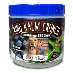 KING KALM Crunch CBD treats - Blueberry