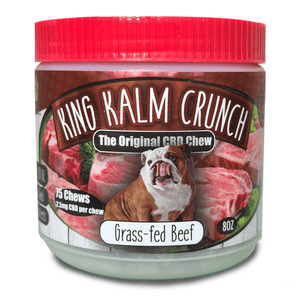 KING KALM Crunch CBD treats - Grass Fed Beef