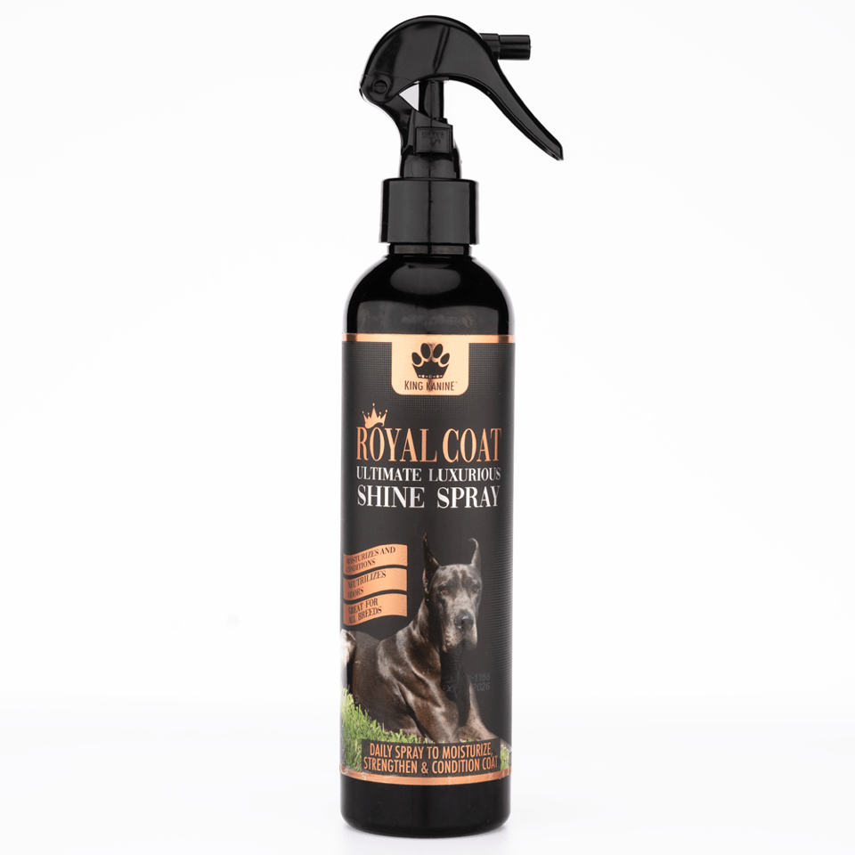 NEW Royal Coat Ultimate Luxurious SHINE SPRAY for Dogs King Kanine