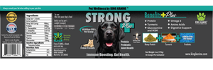 Strong Plus + Probiotic, Protein, & Joints - for Dogs & Cats
