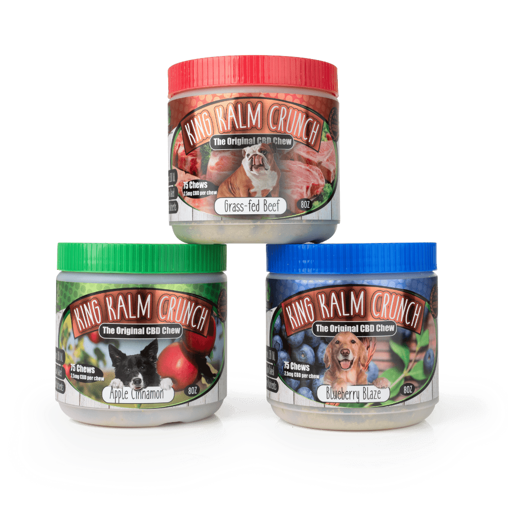 King Kalm Crunch CBD dog treats
