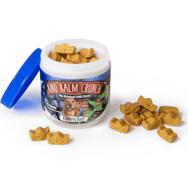 KING KALM Crunch CBD treats - Blueberry