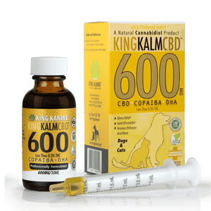 KING KALM 600mg CBD with Copaiba, Krill Oil and DHA for Dogs & Cats