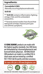 KING KALM CBD 150mg for Miniature Schnauzers