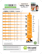 KING KALM CBD 150mg for French Bulldogs