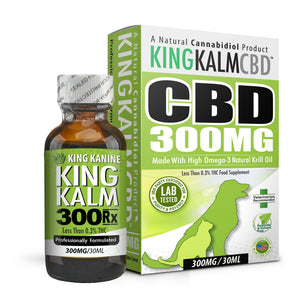 King Kalm Cbd 300mg With Omega-3 Natural Krill Oil