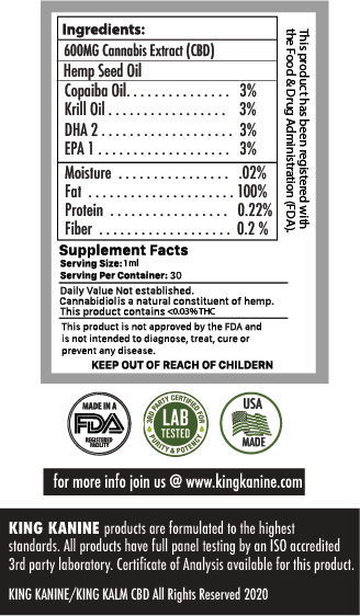 600mg CBD For Dogs Albuquerque