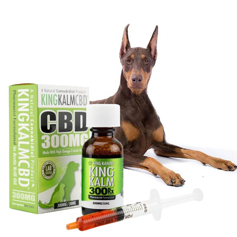 King Kalm CBD 300mg For Doberman Pinschers - Main Image