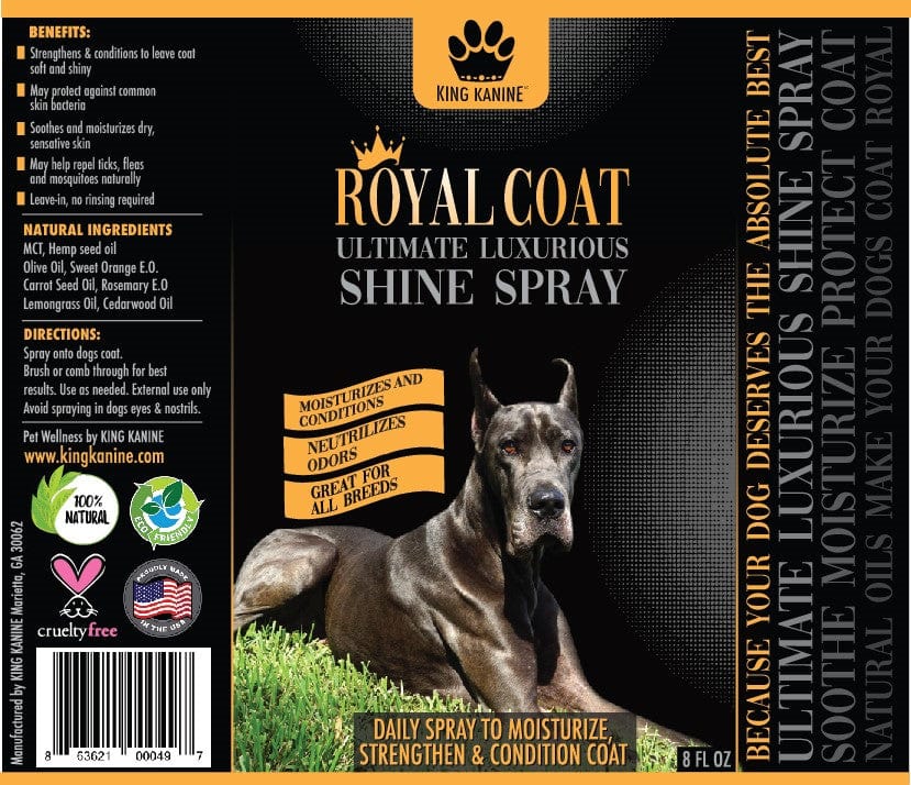 Royal Coat Ultimate Luxurious Shine Spray for Dogs