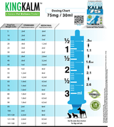 KING KALM CBD 75mg for King Charles Spaniels