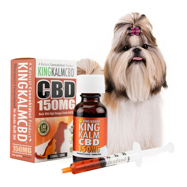 KING KALM CBD 150mg for Shih Tzus