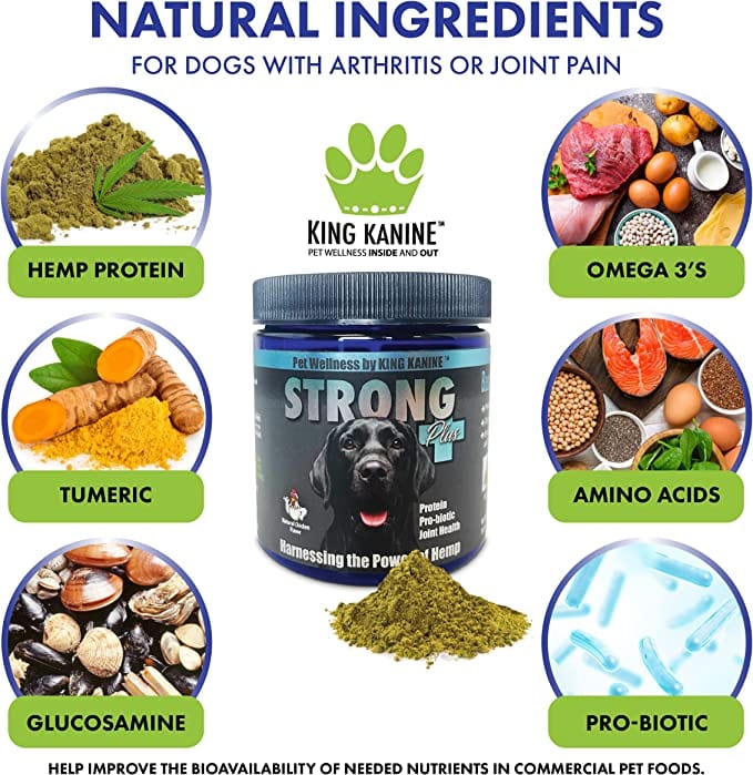 Strong Plus + Probiotic, Protein, & Joints - for Dogs & Cats