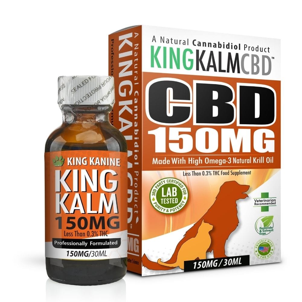 CBD Oil for Dogs | King Kalm CBD 150mg | King Kanine